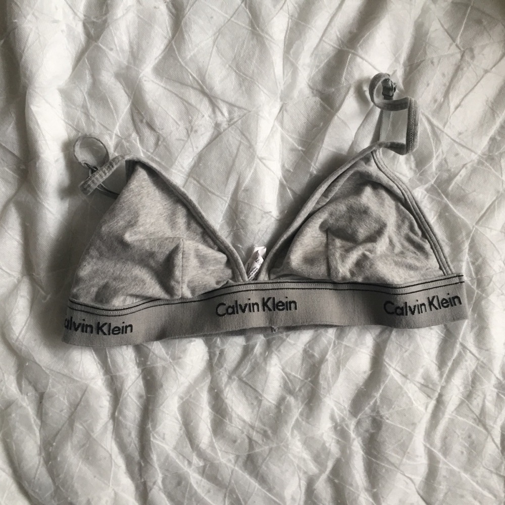 Grey Calvin Klein bra/bralette